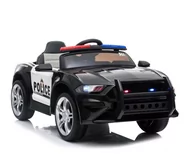 Pojazdy elektryczne dla dzieci - Super Toys AUTO POLICJA DŹWIĘKI MIĘKKIE KOŁA EVA MIĘKKIE SIEDZENIE/BBH0007 uniwersalny 299772-uniw - miniaturka - grafika 1