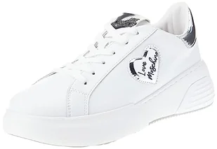 Love Moschino Ja15125g1h, Trampki damskie, Biały, 35 EU - Trampki damskie - miniaturka - grafika 1