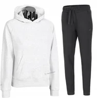 Spodnie sportowe damskie - 4F DAMSKI DRES BAWEĹNA KOMPLET BLUZA SPODNIE / rozm XL - miniaturka - grafika 1