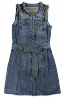 Sukienki - Sukienka damska jeansowa mini MICHAEL KORS rozmiar 25 - miniaturka - grafika 1