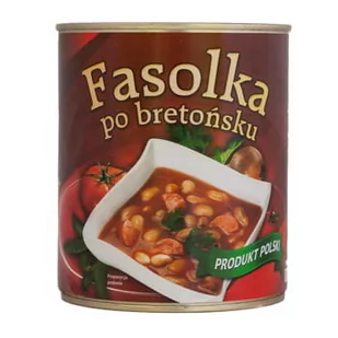 Fasolka Po Bretońsku 800G Yabra - Szybkie dania obiadowe - miniaturka - grafika 1