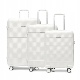 PUCCINI Zestaw Komplet WALIZEK Podróżnych Polipropylen Twarde 3w1 PP026-0 - Walizki PUCCINI Zestaw Komplet WALIZEK Podróżnych Polipropylen Twarde 3w1 PP026-0 - Walizki - miniaturka - grafika 1