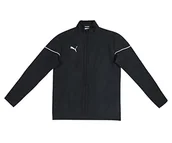 Koszulki dla chłopców - PUMA PUMA Kurtka chłopięca Teamrise Sideline Jr Sweatshirt czarny Puma Black-puma White 128 657328 - miniaturka - grafika 1