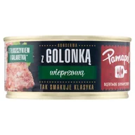 Pasztet i przetwory mięsne - Pamapol Konserwa z golonką wieprzową 300 g - miniaturka - grafika 1