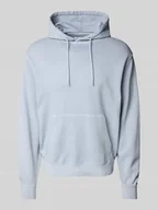 Bluzy męskie - Bluza o kroju oversized z czystej bawełny z kapturem model ‘CHARGE’ - miniaturka - grafika 1