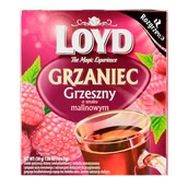 Herbata - Loyd Tea Grzaniec Grzaniec Grzeszny Malinowy 10x3g - miniaturka - grafika 1