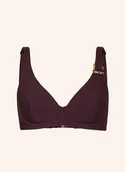 Stroje kąpielowe - Cyell Góra Od Bikini Z Fiszbinami Wavy Brown braun - miniaturka - grafika 1