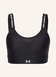 Under Armour Biustonosz Sportowy Ua Infinity Z Siateczką schwarz - Biustonosze - miniaturka - grafika 1