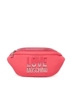 Nerki - LOVE MOSCHINO Saszetka nerka JC4259PP0MKD0615 Różowy - miniaturka - grafika 1