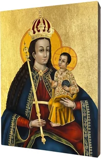 Art Christiana Ikona Matki Bożej Jaśliskiej, Królowej Nieba i Ziemi ACHI270 - Dewocjonalia - miniaturka - grafika 1