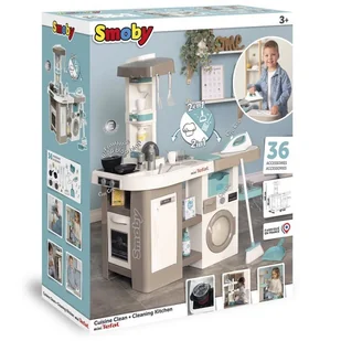 Lumarko Mini Tefal Studio Kuchnia Z Pralką 36 Akcesoria! - Zabawki AGD - miniaturka - grafika 15