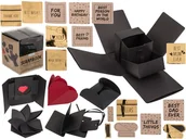 Albumy fotograficzne - Mały FOTOALBUM DIY - Pudełko Niespodzianka + Dodatki - miniaturka - grafika 1