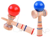 Kendama - Kendama Drewniana gra zręcznościowa GR0462 - miniaturka - grafika 1