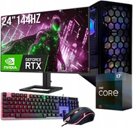 Zestawy komputerowe - Komputer Gemingowy Orion Intel Core I7 32GB RTX 4060 1TB +24" Monitor 144Hz - miniaturka - grafika 1