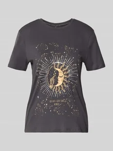 T-shirt o kroju regular fit z czystej bawełny model ‘KITA LUNA’ - Koszulki i topy damskie - miniaturka - grafika 1