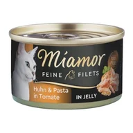 Mokra karma dla kotów - Miamor Feine Filets Kurczak z makaronem 96x100 g - miniaturka - grafika 1