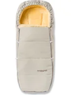 Akcesoria do wózków - Hofbrucker Śpiworek "Alaska" w kolorze beżowym - 95 x 34 cm - miniaturka - grafika 1