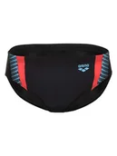 Kąpielówki męskie - Arena Kąpielówki "Threefold" w kolorze czarnym - miniaturka - grafika 1