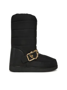 LOVE MOSCHINO Śniegowce JA24442G0NISK00B Czarny - Śniegowce damskie - miniaturka - grafika 1