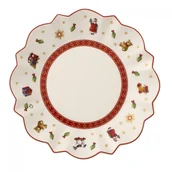 Siekacze tarki i szatkownice - Villeroy & Boch Toy's Delight Talerz B&B biały średnica: 17 cm (14-8585-2662) - miniaturka - grafika 1