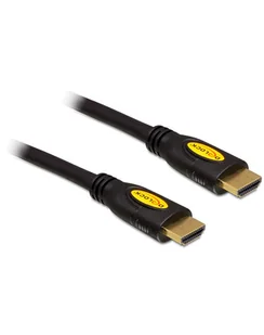 Delock Kabel High Speed HDMI with Ethernet – HDMI A męski > HDMI A męski 0.5m - Kable komputerowe i do monitorów - miniaturka - grafika 1