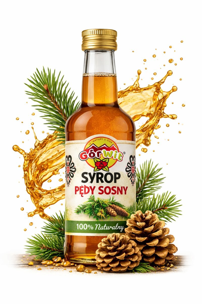 Syrop z pędów sosny 200ml