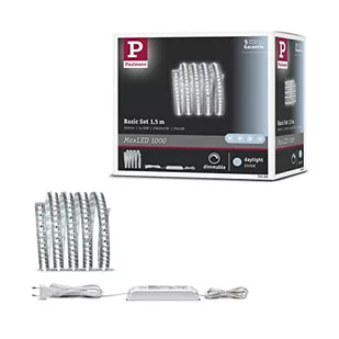 Paulmann lampy 70586 A + + to a, lampy LED, metalowym, 17 Watts, srebrny, 150 x 12.5 x 0.3 cm 70586 - Pozostałe oświetlenie - miniaturka - grafika 1