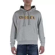 Bluzy męskie - Diesel Męska bluza z kapturem S-Gymnastik Hood-K27, 9 cb-0hayt, XS - miniaturka - grafika 1