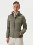 Kurtki damskie - EA7 Emporio Armani Kurtka przejściowa 8NTB23 TNF8Z U8142 Zielony Regular Fit - miniaturka - grafika 1
