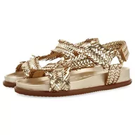 Sandały damskie - GIOSEPPO Lassance, Sandały damskie, złoty, 38 EU, Złoto, 38 EU - miniaturka - grafika 1