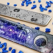 Kadzidła i dodatki - Podstawka na świeczki tealight mała galaxy - miniaturka - grafika 1