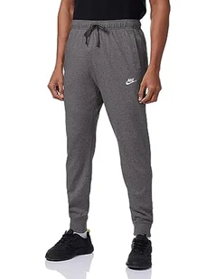 Nike Nike Sportswear Club spodnie męskie szary Kohle/Weiß (Charcoal Heathr/White) 3XL - Spodnie męskie - miniaturka - grafika 1