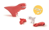 Klocki - Magnetyczny Składany T-Rex z Książeczką - miniaturka - grafika 1