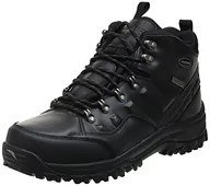 Buty trekkingowe męskie - Skechers Męskie buty trekkingowe Relment Traven High Rise, Czarna skóra, 43 EU - miniaturka - grafika 1