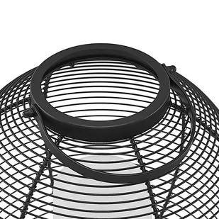 Lindby Mairuna latarnia solarna LED czarna 30,8 cm - Lampy ogrodowe - miniaturka - grafika 4