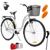 Rowery - Maltrack Dreamer 28 cali Biały - miniaturka - grafika 1