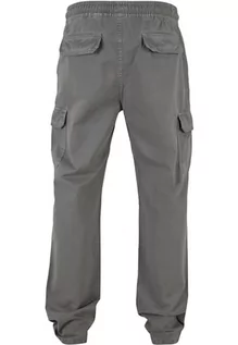 Spodenki męskie - Urban Classics Męskie spodnie cargo z bawełny, asfaltowy, XXL - grafika 1