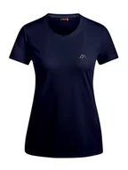 Koszulki sportowe damskie - Maier Sports Koszulka funkcyjna "Waltraud" w kolorze granatowym - miniaturka - grafika 1