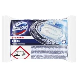 Kostka zapachowa do Wc Power Ocean 3w1 - zapas - detergent - Środki do WC - miniaturka - grafika 1
