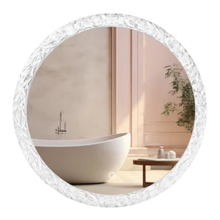 Tutumi LUSTRO ŚCIENNE LED KRYSZTAŁOWE 60cm YH-3562 - Lustra - miniaturka - grafika 1