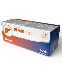 VETFOOD Hepatoforce 120kaps. - Suplementy i witaminy dla psów - miniaturka - grafika 1