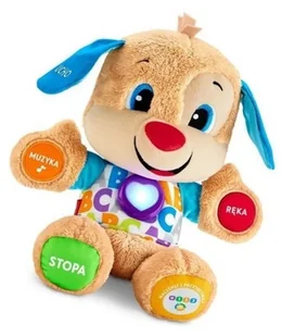 Interaktywny mówiący Piesek Szczeniak maskotka Fisher Price dla niemowląt - Zabawki interaktywne dla dzieci Interaktywny mówiący Piesek Szczeniak maskotka Fisher Price dla niemowląt - Zabawki interaktywne dla dzieci - miniaturka - grafika 1