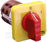 Wyłączniki światła i elektryczne - ETI polam Łącznik krzywkowy bezpiecznikowy 0-1 3P 40A ETICAM CS 40 10 U ES 004773084 004773084 - miniaturka - grafika 1