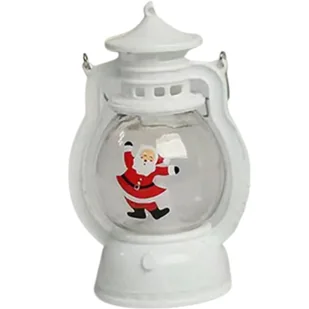 Lampion Led 12,6 Cm Świecznik Święty Mikołaj Dekoracja Świąteczna Latarenka - Świeczniki Lampion Led 12,6 Cm Świecznik Święty Mikołaj Dekoracja Świąteczna Latarenka - Świeczniki - miniaturka - grafika 1