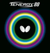 Tenis stołowy - Pokrycie Butterfly  Tenergy 80  Czarny, 1,9 mm - miniaturka - grafika 1
