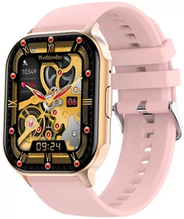 Hagen HC85.110.539 HC85 Różowy - Smartwatch - miniaturka - grafika 1
