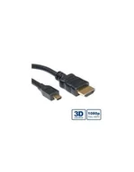 Kable - Roline Kabel HDMI z ethernetem A - D 2m - miniaturka - grafika 1