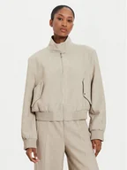 Kurtki damskie - Boss Kurtka bomber Jamaya 50518457 Beżowy Relaxed Fit - miniaturka - grafika 1