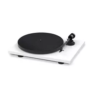 Gramofony - Pro-Ject E1 Phono SB (OM5e) gramofon z przedwzmacniaczem, Kolor: Biały - miniaturka - grafika 1