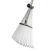 Grabie i motyki - Grabie druciane regulowane do liści blokada UNIMET - miniaturka - grafika 1